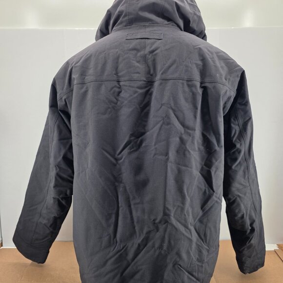 Duluth Trading Jacket Mens XL Black Whaleback Waterproof Work Coat Insulated - Picture 12 of 16